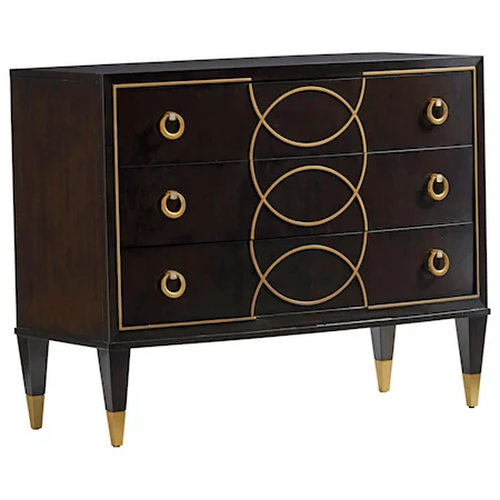 Roxy 3-Drawer Bachelor's Chest